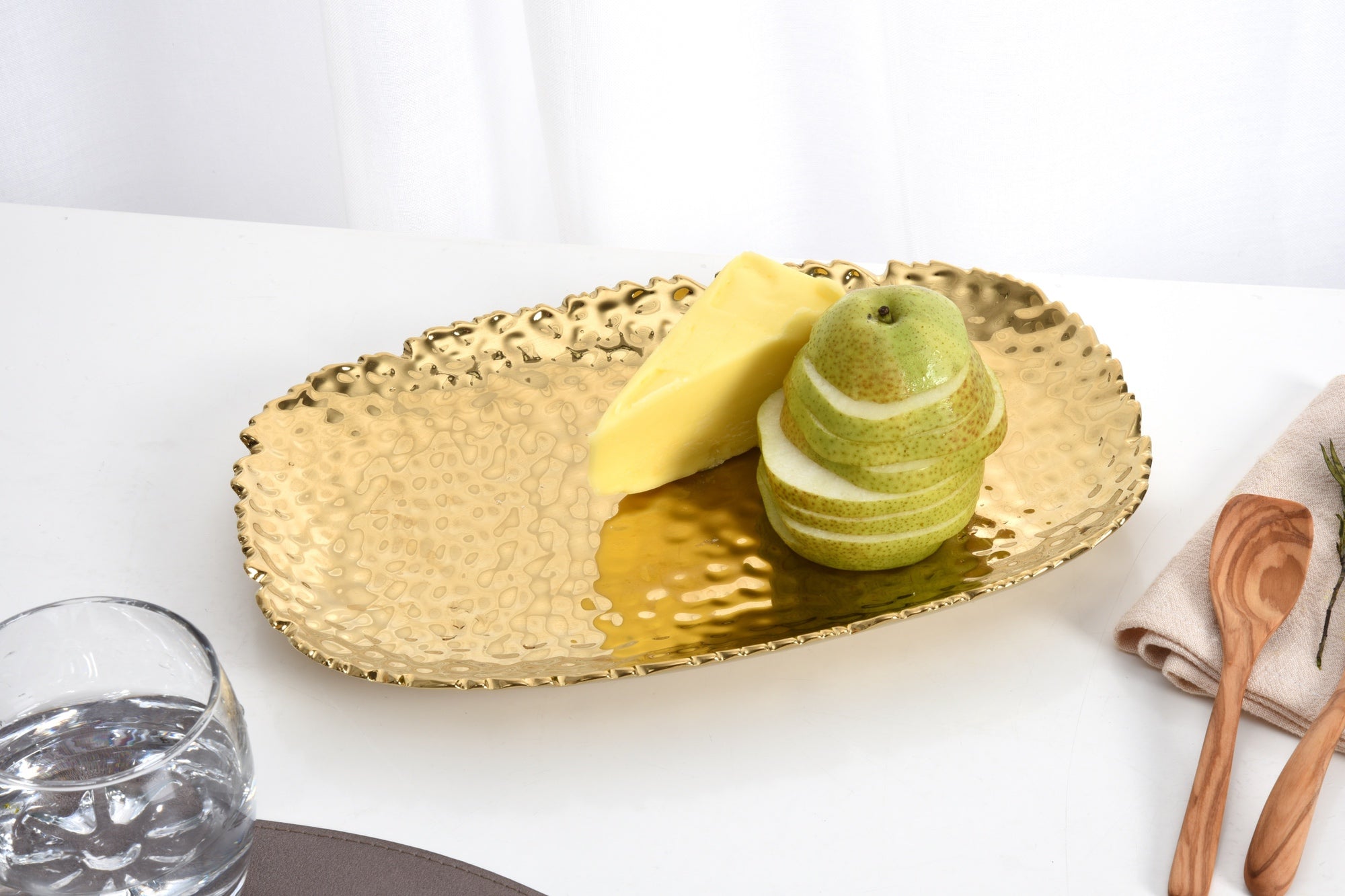 Golden Millennium Platter - Small - Peak Home Decor